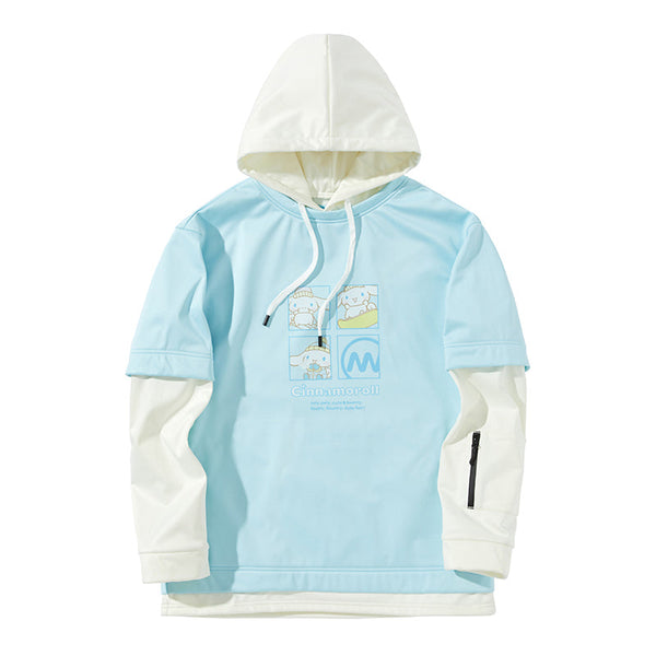 Nandn x Hello Kitty Snowboard-Hoodie für Herren