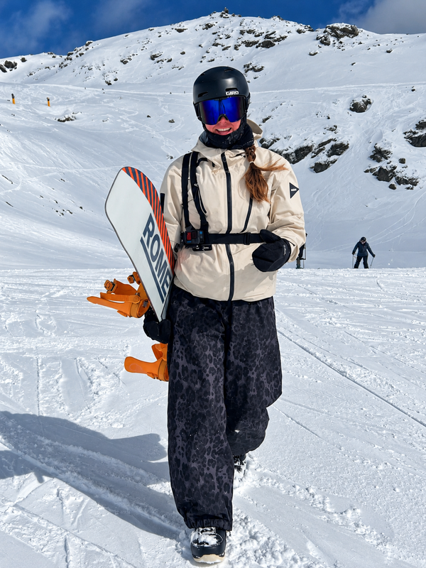 Hyper Beast Damen-Snowboardhose, strapazierfähig, vielseitig, Freestyle, Baggy-Schnitt