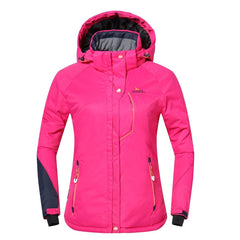 Damen-Winter-Skijacke Phibee Winter Wildside, wasserdicht und isoliert