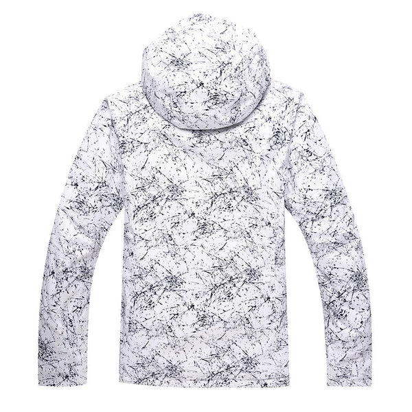 Women's Snowy Owl Mountain Ice Breaker Waterproof Hooded Ski Jacket